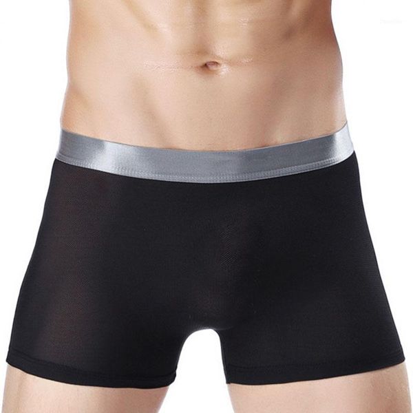 2020 underwear men boxer shorts mens ice silk seamless summer soft men's underpants cueca boxers homme male panties1, Black;white
2020 underwear men boxer shorts mens ice silk seamless summer soft men's underpants cueca boxers homme male panties1, Black;white