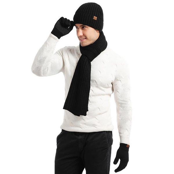 hats, scarves & gloves sets european american autumn winter wool thickened outdoor warm scarf hat three-piece set for men, Blue;gray
hats, scarves & gloves sets european american autumn winter wool thickened outdoor warm scarf hat three-piece set for men, Blue;gray