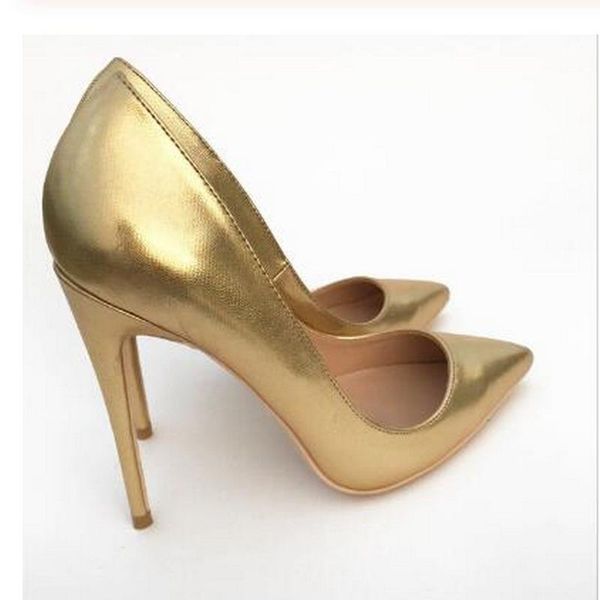 dress shoes classic shiny gold women stilettos high heels ladies wedding bridal pumps solid color pointed toe slip on party, Black
dress shoes classic shiny gold women stilettos high heels ladies wedding bridal pumps solid color pointed toe slip on party, Black