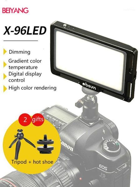 beiyang rechargable 96 led video light lamp studio p wedding party fill-in light for dslr camera1
beiyang rechargable 96 led video light lamp studio p wedding party fill-in light for dslr camera1