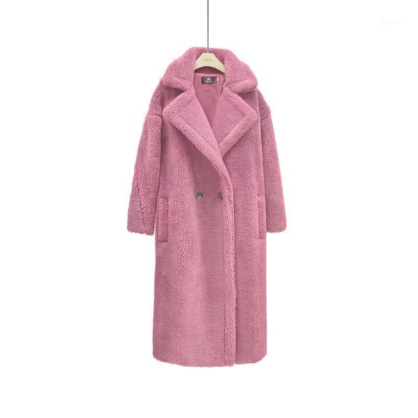 women winter thicken long lamb wool coat jacket woolen overcoat teddy bear cardigan outerwear1, Black
women winter thicken long lamb wool coat jacket woolen overcoat teddy bear cardigan outerwear1, Black
