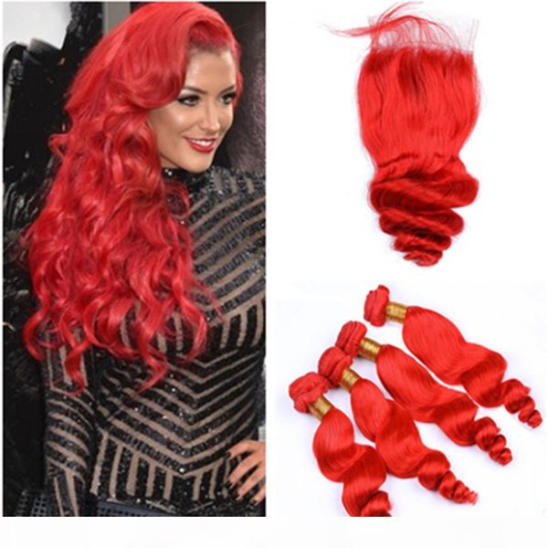 peruvian red color loose wavy human hair weaves with closure 4bundles bright red loose wavy virgin hair wefts with 4x4 front lace closure, Black;brown
peruvian red color loose wavy human hair weaves with closure 4bundles bright red loose wavy virgin hair wefts with 4x4 front lace closure, Black;brown