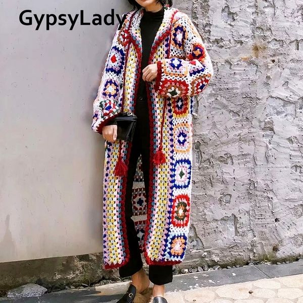 gypsylady handmade knitted sweaters long cardigan hippie boho chic mohair coat long sleeve ethnic oversize hooded coats autumn lj201112, White;black
gypsylady handmade knitted sweaters long cardigan hippie boho chic mohair coat long sleeve ethnic oversize hooded coats autumn lj201112, White;black