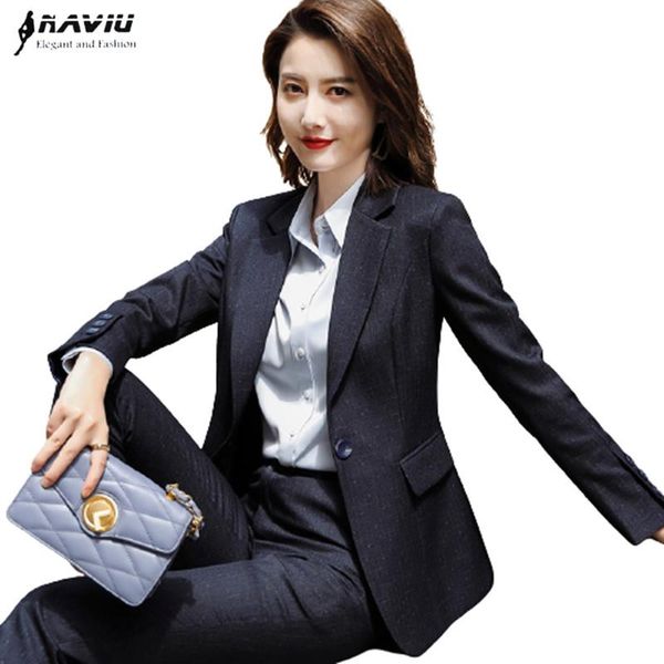 navy blue клетчатки костюмы женщины 2021 весенний новый высокий конец деловой темперамент с длинным рукавом blazer и брюки офисные дамы рабо, White
navy blue клетчатки костюмы женщины 2021 весенний новый высокий конец деловой темперамент с длинным рукавом blazer и брюки офисные дамы рабо, White