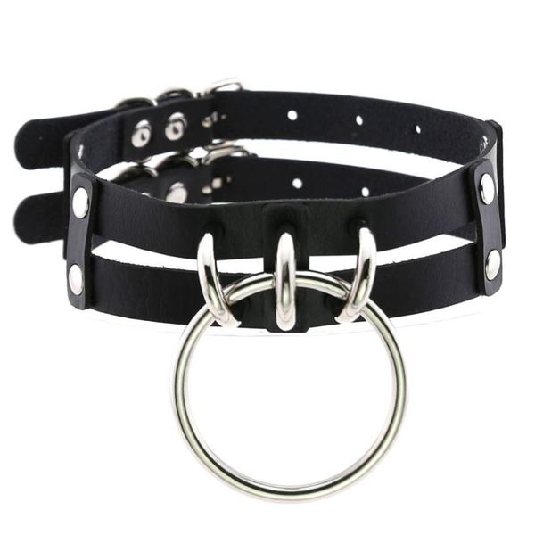 pendant necklaces harajuku choker gothic pu leather o round necklace for maxi women collar anime rock goth chocker statement jewelry, Silver
pendant necklaces harajuku choker gothic pu leather o round necklace for maxi women collar anime rock goth chocker statement jewelry, Silver