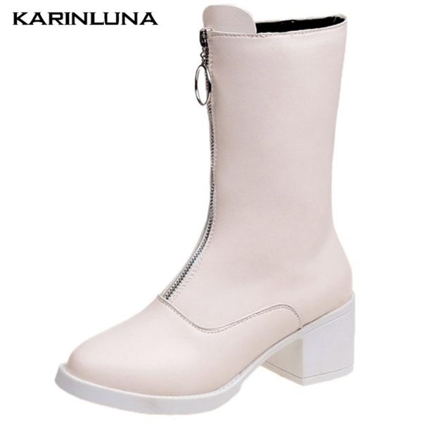 karin Casual Hot Sale Female Boots Round Toe Zipper Square Thick Heels Platform Mid-calf Solid Autumn Women Shoes, Black
karin Casual Hot Sale Female Boots Round Toe Zipper Square Thick Heels Platform Mid-calf Solid Autumn Women Shoes, Black
