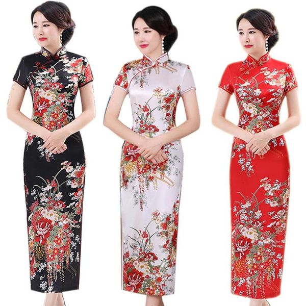 ethnic clothing ethnic clothing chinese traditional dress flower print elegant short sleeve cheongsam stand collar tight bodycon women, Red
ethnic clothing ethnic clothing chinese traditional dress flower print elegant short sleeve cheongsam stand collar tight bodycon women, Red