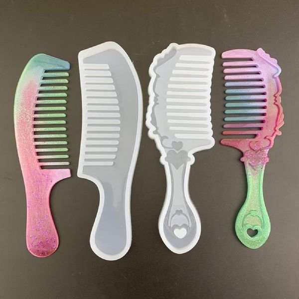 bellylady 3d transparent uv resin silicone comb mold epoxy resin molds for diy craft making tools moldes selicone gifts, Silver
bellylady 3d transparent uv resin silicone comb mold epoxy resin molds for diy craft making tools moldes selicone gifts, Silver