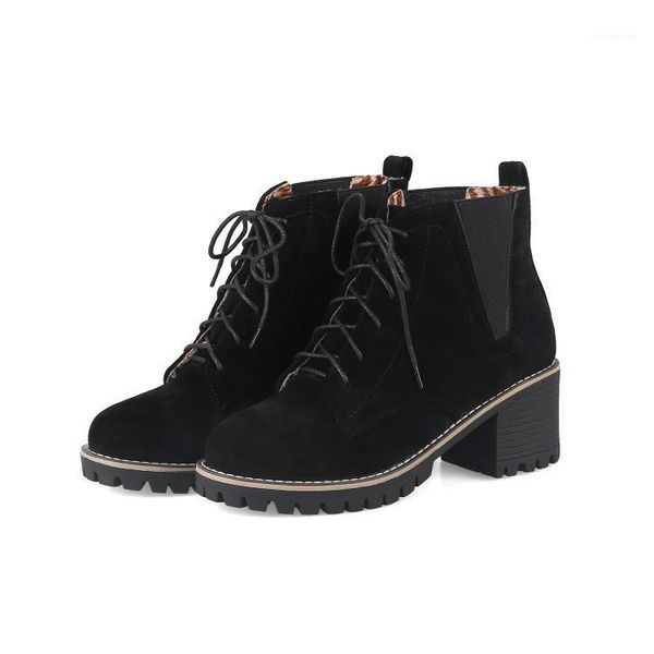 boots oversizedsimple lace up short women shoes ankle for ladies woman winter1, Black
boots oversizedsimple lace up short women shoes ankle for ladies woman winter1, Black