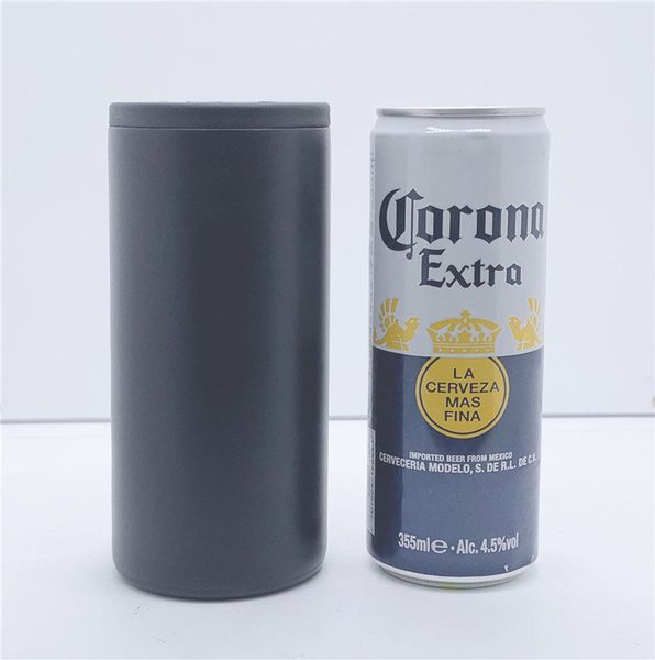 new}12oz beverage tumbler 5 colors stainless steel cola vacuum bottle cooler for skinny canned drink sea shipping dhc3038
new}12oz beverage tumbler 5 colors stainless steel cola vacuum bottle cooler for skinny canned drink sea shipping dhc3038
