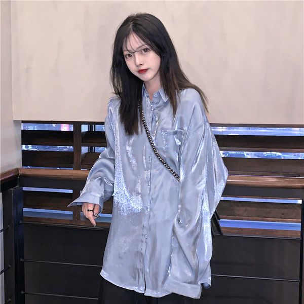 2021 new beautiful solid color spring fall summer flash jacket boyfriend style lantern female fashion shirt ce72, White
2021 new beautiful solid color spring fall summer flash jacket boyfriend style lantern female fashion shirt ce72, White