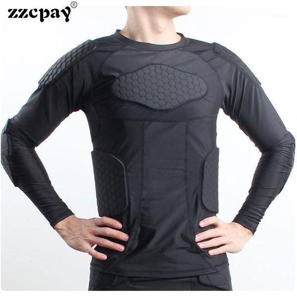 outdoor t-shirts men's long sleeve sweatshirt compression shirt ribs chest protector basketball football protective equipment training, Gray;blue
outdoor t-shirts men's long sleeve sweatshirt compression shirt ribs chest protector basketball football protective equipment training, Gray;blue