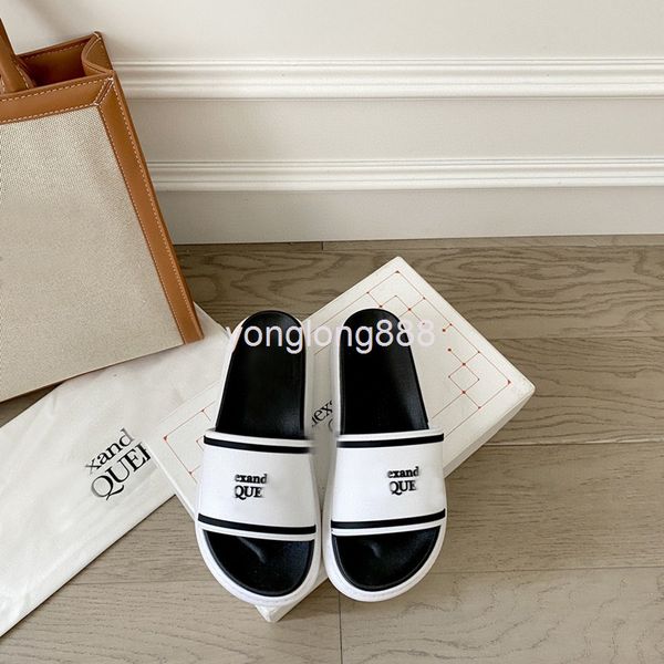 slippers xia maikun men's and women's flat slippers indoor outdoor anti-skid high elastic round headed muffin with thick bottom, Black
slippers xia maikun men's and women's flat slippers indoor outdoor anti-skid high elastic round headed muffin with thick bottom, Black