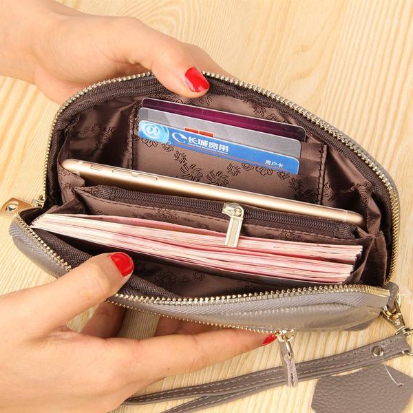 wallets western auspicious genuine leather wallet women lady long zipper purse female blue black pink red cellphone bag1, Red;black
wallets western auspicious genuine leather wallet women lady long zipper purse female blue black pink red cellphone bag1, Red;black