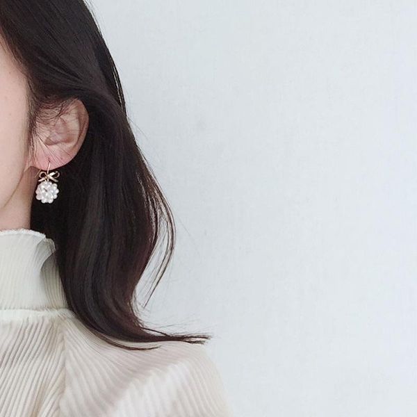 dangle & chandelier 14k gold plated natural freshwater pearl ball bow charm wedding vintage elegant drop earrings luxury jewelry for women g, Silver
dangle & chandelier 14k gold plated natural freshwater pearl ball bow charm wedding vintage elegant drop earrings luxury jewelry for women g, Silver