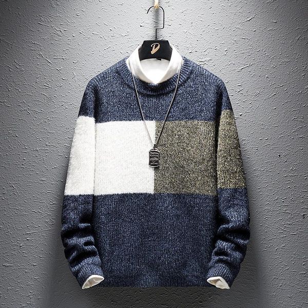 men's sweaters round neck pullover autumn winter personalized t shirt loose fashion 2021 christmas gift boyfriend, White;black
men's sweaters round neck pullover autumn winter personalized t shirt loose fashion 2021 christmas gift boyfriend, White;black