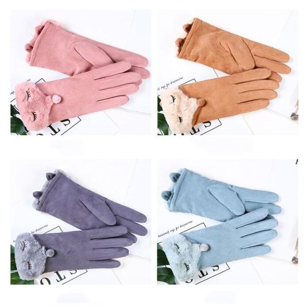 sweet suede gloves furry mittens women warm winter touch screen outdoor fashionable gloves thermo handschoenen hivers, Blue;gray
sweet suede gloves furry mittens women warm winter touch screen outdoor fashionable gloves thermo handschoenen hivers, Blue;gray