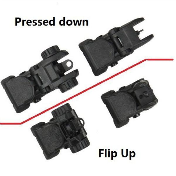 factory outdoor / support vibrating sights/ low profile spring loaded polymer flip up front & rear sights
factory outdoor / support vibrating sights/ low profile spring loaded polymer flip up front & rear sights