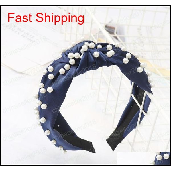 fashion knot turban headband elastic hairband pearl hair accessories girls no slip stay knotted head ban jllvfb bdesybag, Silver
fashion knot turban headband elastic hairband pearl hair accessories girls no slip stay knotted head ban jllvfb bdesybag, Silver