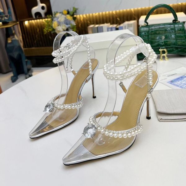 women pumps wedding high heel sandals shoes pointed toes crystal sandals with box silk lady ankle straps pearl bridal 9.5 cm heels party, Black
women pumps wedding high heel sandals shoes pointed toes crystal sandals with box silk lady ankle straps pearl bridal 9.5 cm heels party, Black