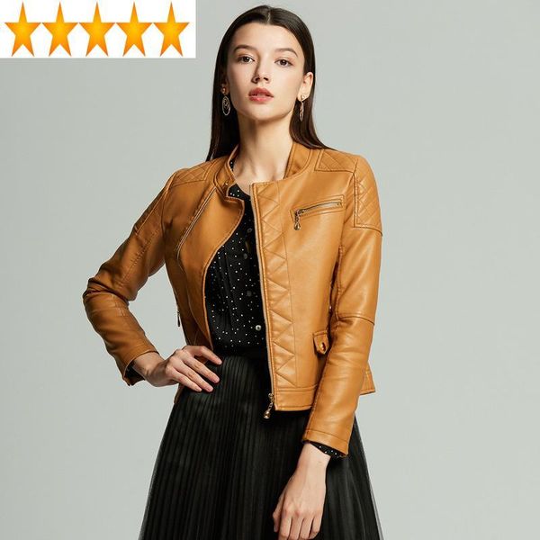women's leather & faux spring 2021 autumn pu coat biker jacket yellow jackets women 6601 j3070, Black
women's leather & faux spring 2021 autumn pu coat biker jacket yellow jackets women 6601 j3070, Black