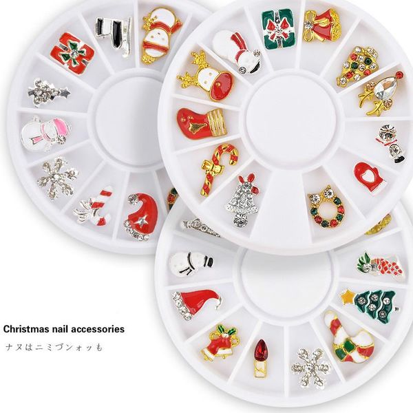 nail art decorations 12 pieces of 3d christmas ornaments turntable series snowflake gift accessories, Silver;gold
nail art decorations 12 pieces of 3d christmas ornaments turntable series snowflake gift accessories, Silver;gold