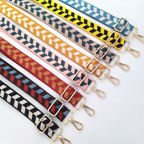 wide canvas striped handles for crossbody shoulder bag belt adjustable handbag nylon strap handles band accessories, Black
wide canvas striped handles for crossbody shoulder bag belt adjustable handbag nylon strap handles band accessories, Black