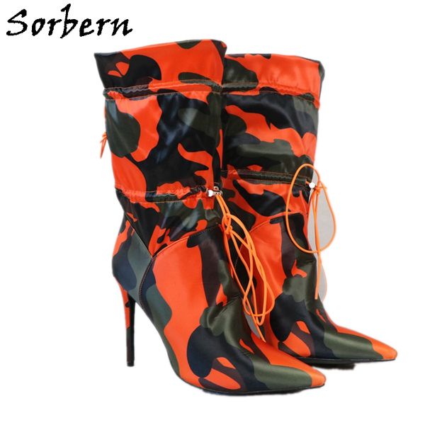 sorbern camouflage ankle boots for womens shoes size 44 high heel elastic ankle wide fit booties pointed toe blue peach orange, Black
sorbern camouflage ankle boots for womens shoes size 44 high heel elastic ankle wide fit booties pointed toe blue peach orange, Black