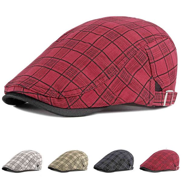 fashion fine stripe lattice berets women men spring summer plaid visors red green blue duckbill herringbone flat cap, Blue;gray
fashion fine stripe lattice berets women men spring summer plaid visors red green blue duckbill herringbone flat cap, Blue;gray