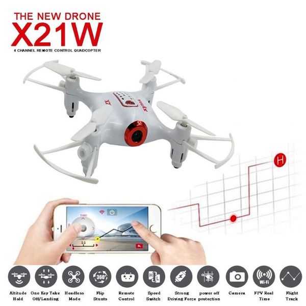 drones syma x21w mini drone with camera wifi fpv 720p hd 2.4ghz 4ch 6-axis rc helicopter altitude hold rtf remote control toys
drones syma x21w mini drone with camera wifi fpv 720p hd 2.4ghz 4ch 6-axis rc helicopter altitude hold rtf remote control toys