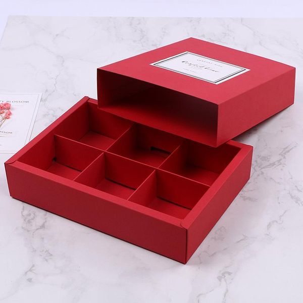 6 grid red cake box moon cake paper packing box wedding festival party gift package1
6 grid red cake box moon cake paper packing box wedding festival party gift package1