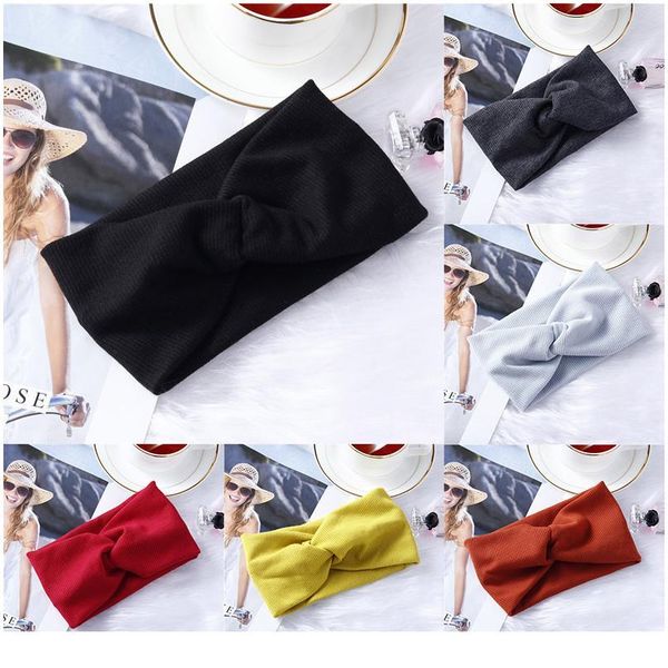 q women headband solid color wide turban twist knitted cotton hairband spiral double girls makeup elastic hair bands acc qylwph
q women headband solid color wide turban twist knitted cotton hairband spiral double girls makeup elastic hair bands acc qylwph