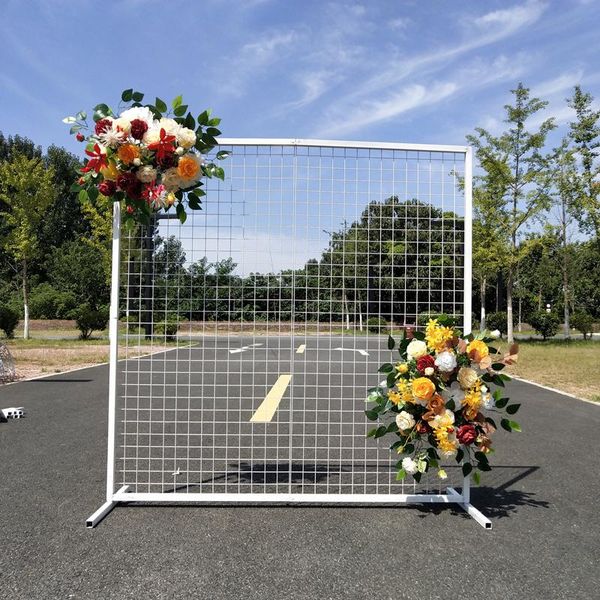 wedding square barbed wire flower shelf for event wedding decorations balloon wall
wedding square barbed wire flower shelf for event wedding decorations balloon wall