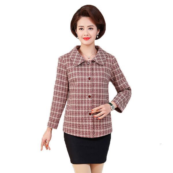 2021 new middle-aged female coats spring ladies blended wool outerwear plus size 5xl c4nt, Black
2021 new middle-aged female coats spring ladies blended wool outerwear plus size 5xl c4nt, Black
