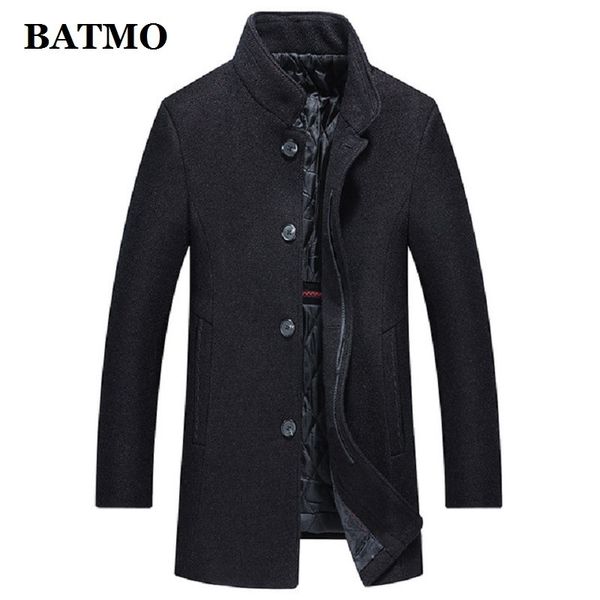 batmo new arrival winter wool trench coat men,men's wool casual jackets,plus-size m-4xl al51 201120, Black
batmo new arrival winter wool trench coat men,men's wool casual jackets,plus-size m-4xl al51 201120, Black