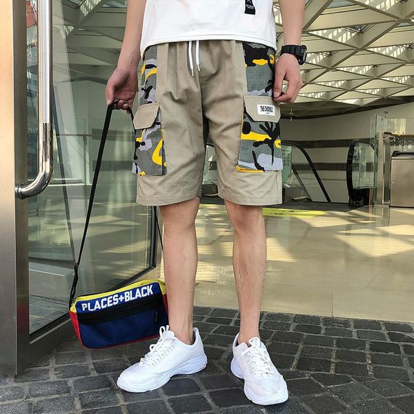 men's shorts cargo men hip hop summer streetwear letter print camouflage 2021 fashion knee length short joggers, White;black
men's shorts cargo men hip hop summer streetwear letter print camouflage 2021 fashion knee length short joggers, White;black