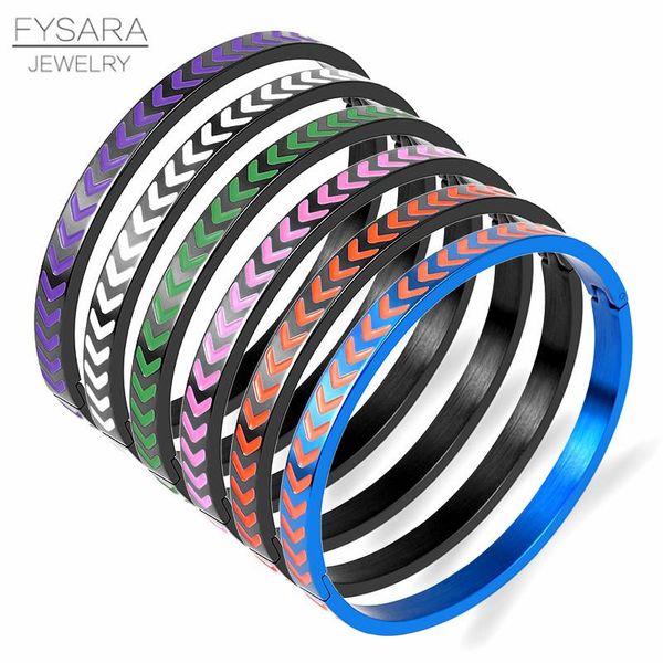 fysara punk arrow очарование манжеты эмаль браслет браслеты титановый сталь многоцветный браслет для женщин выступление ювелирных изделий wm, Black
fysara punk arrow очарование манжеты эмаль браслет браслеты титановый сталь многоцветный браслет для женщин выступление ювелирных изделий wm, Black