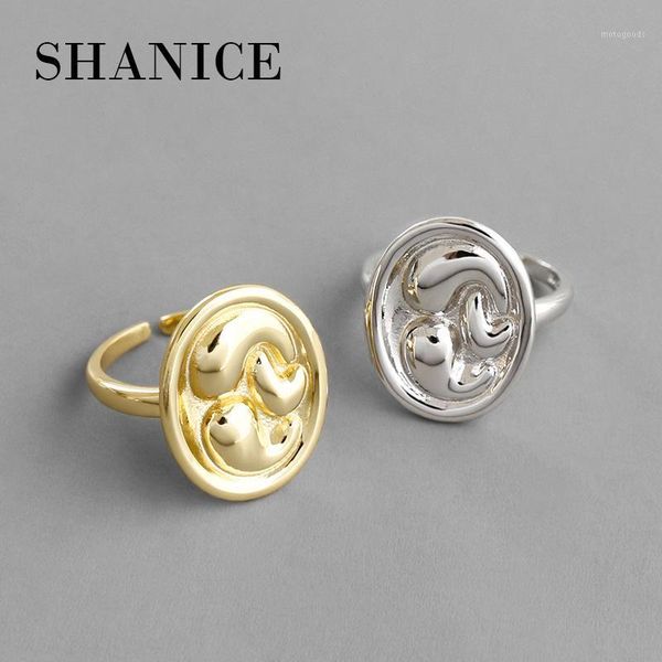 shanice 100% 925 sterling silver open ring retro portrait ins simple geometric ellipse glossy friend gift jewelry accessories1, Golden;silver
shanice 100% 925 sterling silver open ring retro portrait ins simple geometric ellipse glossy friend gift jewelry accessories1, Golden;silver