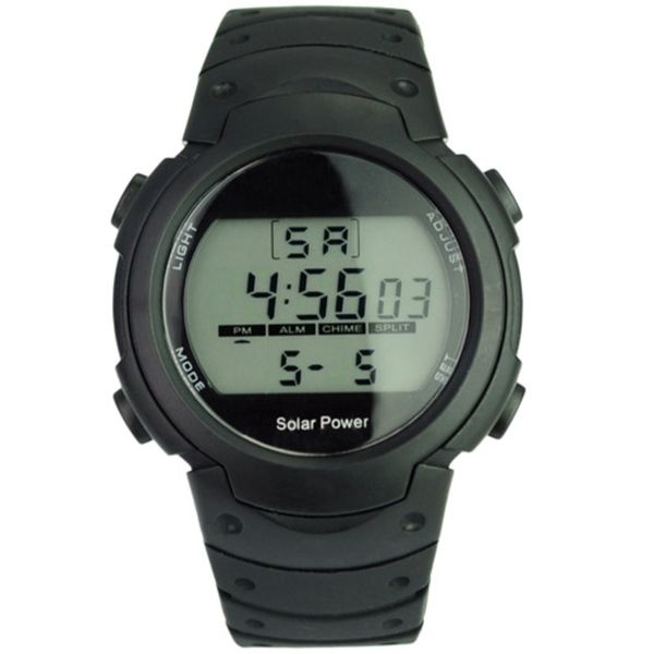 solar power and li-ion battery digital watch with functions of calendar/el backlight/snooze/alarm/satch- black, Slivery;brown
solar power and li-ion battery digital watch with functions of calendar/el backlight/snooze/alarm/satch- black, Slivery;brown