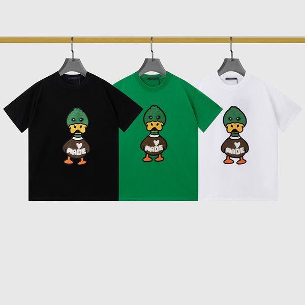 jacquard duckling wool short-sleeved t-shirt yb men's style, boyfriend style, White;black
jacquard duckling wool short-sleeved t-shirt yb men's style, boyfriend style, White;black