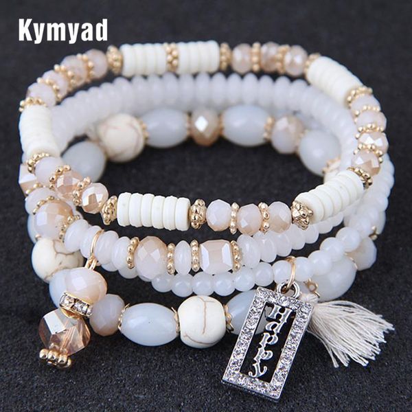 charm bracelets kymyad bohemian crystal beads & bangles tassel charms bracelet multi layer for women pulseira jewelry, Golden;silver
charm bracelets kymyad bohemian crystal beads & bangles tassel charms bracelet multi layer for women pulseira jewelry, Golden;silver