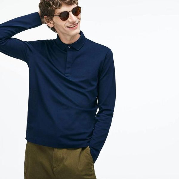 men's polos crocodile autumn men's long sleeve shirts 100% cotton casual solid colour menl tees fashion homme1, White;black
men's polos crocodile autumn men's long sleeve shirts 100% cotton casual solid colour menl tees fashion homme1, White;black