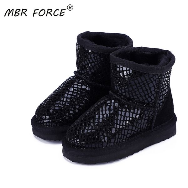 mbr force new winter children' snow boots boys girls genuine leather ankle boots warm and waterproof plush children shoes y201028, Black;grey
mbr force new winter children' snow boots boys girls genuine leather ankle boots warm and waterproof plush children shoes y201028, Black;grey