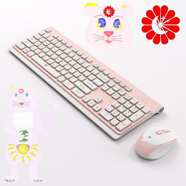cute pink girl 2.4g wireless keyboard and mouse set notebook deskuniversal wireless keyboard and mouse combos
cute pink girl 2.4g wireless keyboard and mouse set notebook deskuniversal wireless keyboard and mouse combos