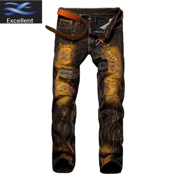 vintage 2021 mens clothing skinny hole ripped biker jeans homme male casual slim straight denim pants long trousers men, Blue
vintage 2021 mens clothing skinny hole ripped biker jeans homme male casual slim straight denim pants long trousers men, Blue