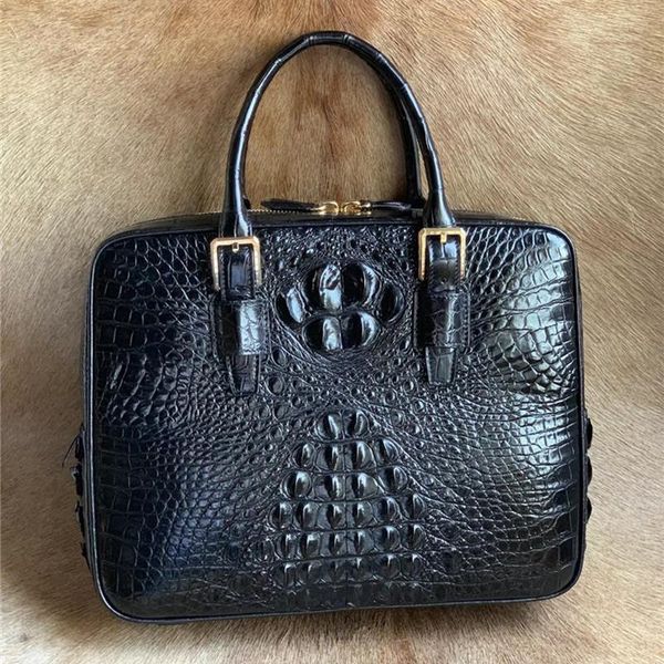 exotic true alligator skin businessmen zip briefcase bag authentic genuine crocodile leather male large handle work handbag
exotic true alligator skin businessmen zip briefcase bag authentic genuine crocodile leather male large handle work handbag