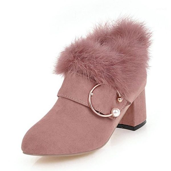 kalenmos women pointed toe mid heels ankle boots office ladies zipper shoes woman pink party boots size 33-431, Black
kalenmos women pointed toe mid heels ankle boots office ladies zipper shoes woman pink party boots size 33-431, Black