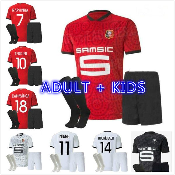 kids kit 20 21 stade rennais camavinga soccer jersey 2020 2021 rennes home away raphinha bourigeaud niang hunou terrier football shirt, Black
kids kit 20 21 stade rennais camavinga soccer jersey 2020 2021 rennes home away raphinha bourigeaud niang hunou terrier football shirt, Black