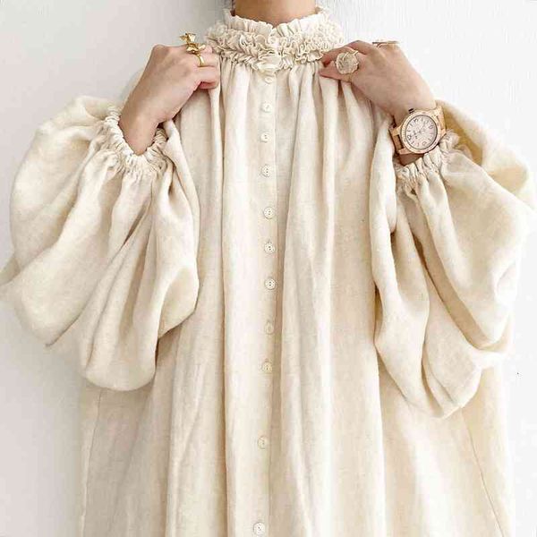 casual dresses superaen stand loose plus size solid white lantern sleeve hemp cotton cardigan woman dress 0r3e, Black;gray
casual dresses superaen stand loose plus size solid white lantern sleeve hemp cotton cardigan woman dress 0r3e, Black;gray