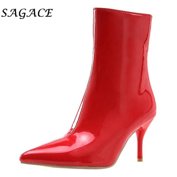 boots sagace shoes ladies leather pointed toe thin high heels zipper 2021 winter women platform, Black
boots sagace shoes ladies leather pointed toe thin high heels zipper 2021 winter women platform, Black